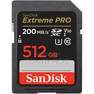 Sandisk 512GB Extreme PRO SDXC UHS-I Memory Card