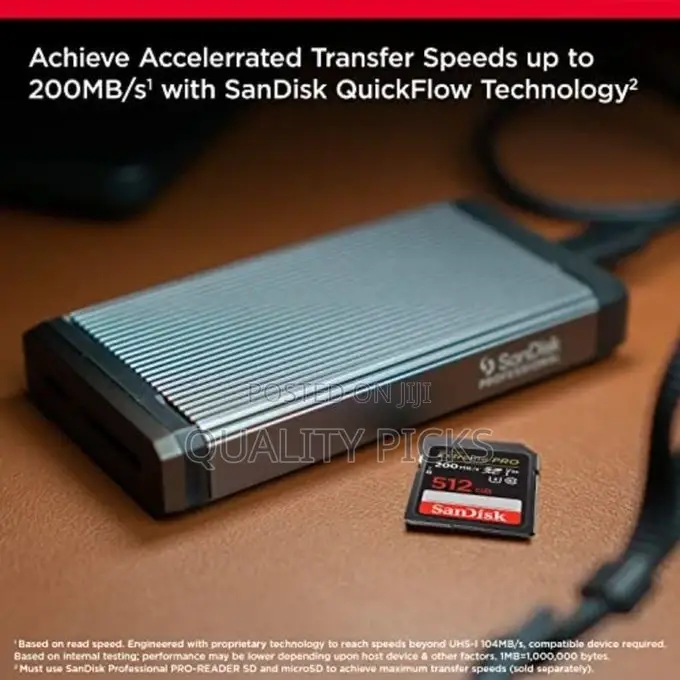 Sandisk 512GB Extreme PRO SDXC UHS-I Memory Card