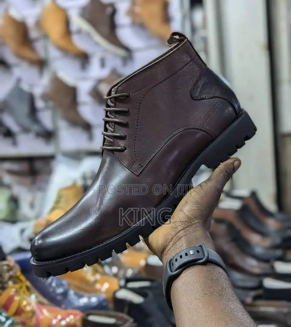 Luxurious Men Leather Boots