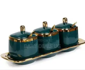 Ceramic Sugar Bowl Set