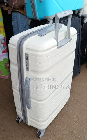Medium Rubber Trolley Suitcase