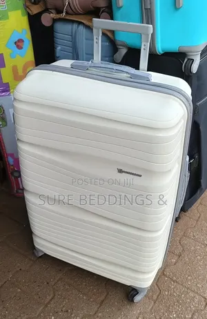 Medium Rubber Trolley Suitcase