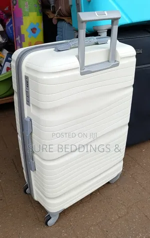 Medium Rubber Trolley Suitcase
