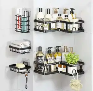 5pc No Drilling Corner Wall Shelves