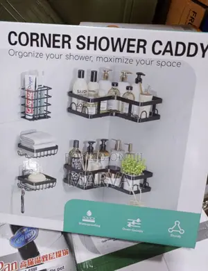 5pc No Drilling Corner Wall Shelves