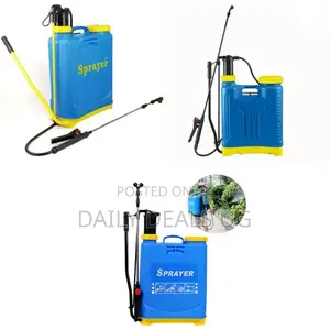Blue and Yellow Garden Sprayer