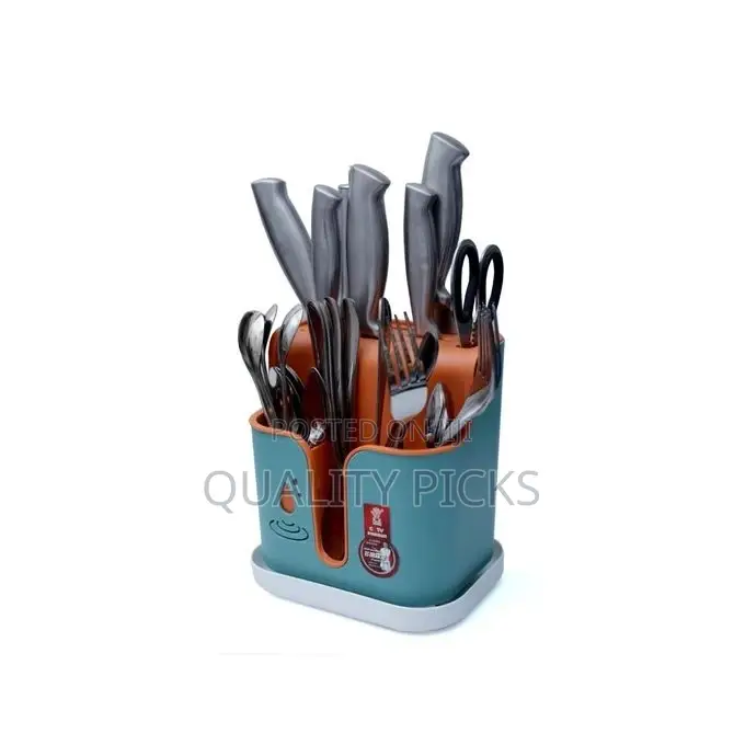 Elf Adhesive Wall Mounted Kitchen Plastic Cutlery Holder