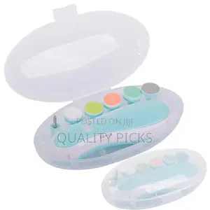 Electric Led-Light Baby Nail File Trimmer Kit