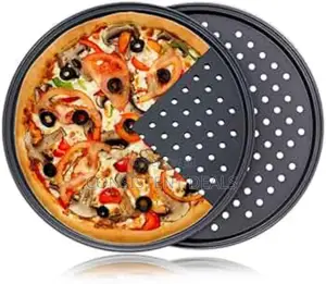 Nonstick Round Pizza Pan With Holes