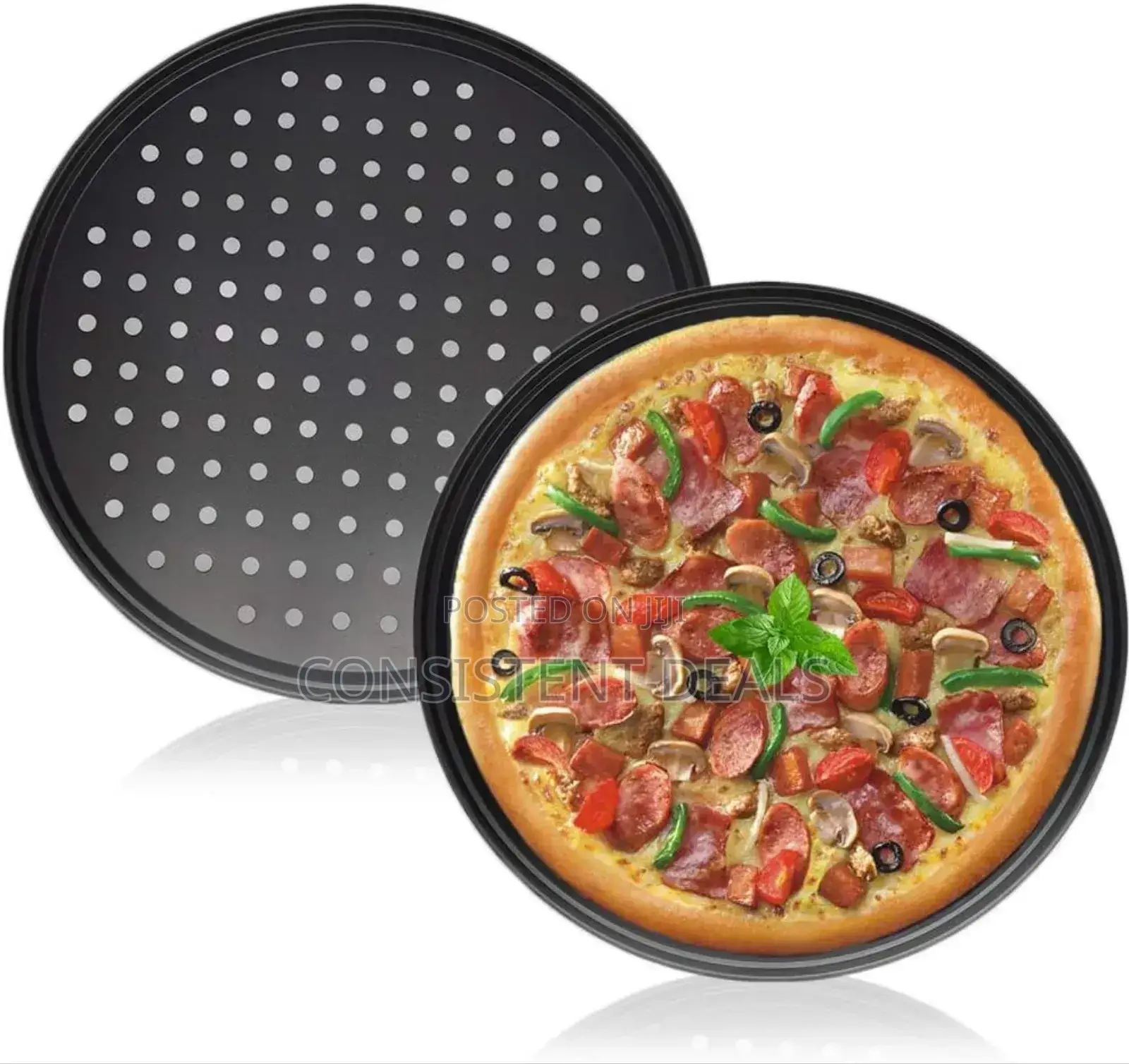 Nonstick Round Pizza Oven Tray
