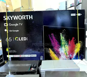 Original Skyworth 65inch Qled Authentic Smart Google TVS