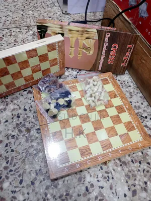 3-in-1 Portable Chess ( Chess, Checkers and Backgammon)