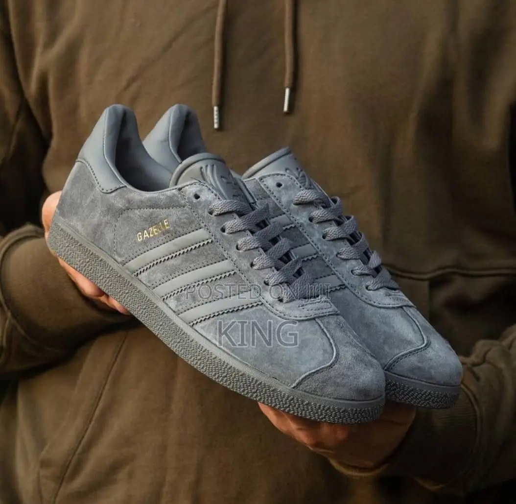 Comforting Adidas Gazelle Grey Sneakers