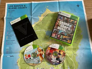 Grand Theft Auto v 5 Xbox 360 Action Adventure Video Game Ma