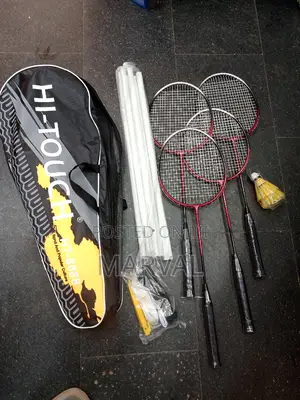 Badminton Kit Set (4 Items 10pcs) HI TOUCH