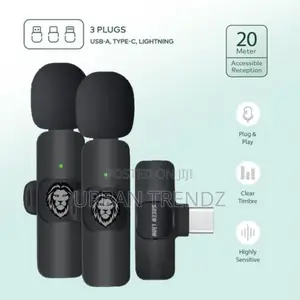 Green Lion 3 in 1 Wireless Lavalier Microphone.