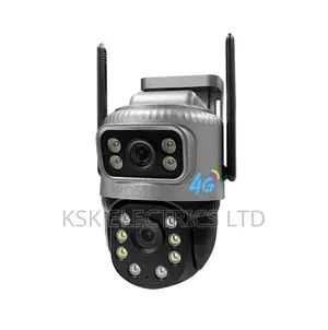 6 Mgpixels V380 Pro 4G Sim Card IP Camera Dual Lens Wireless