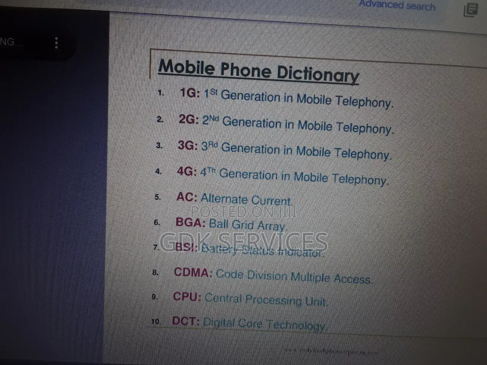 Phone Repair Training