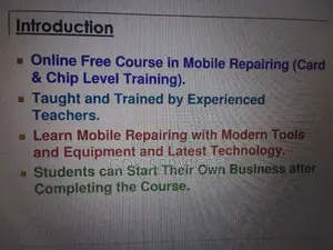 Phone Repair Training