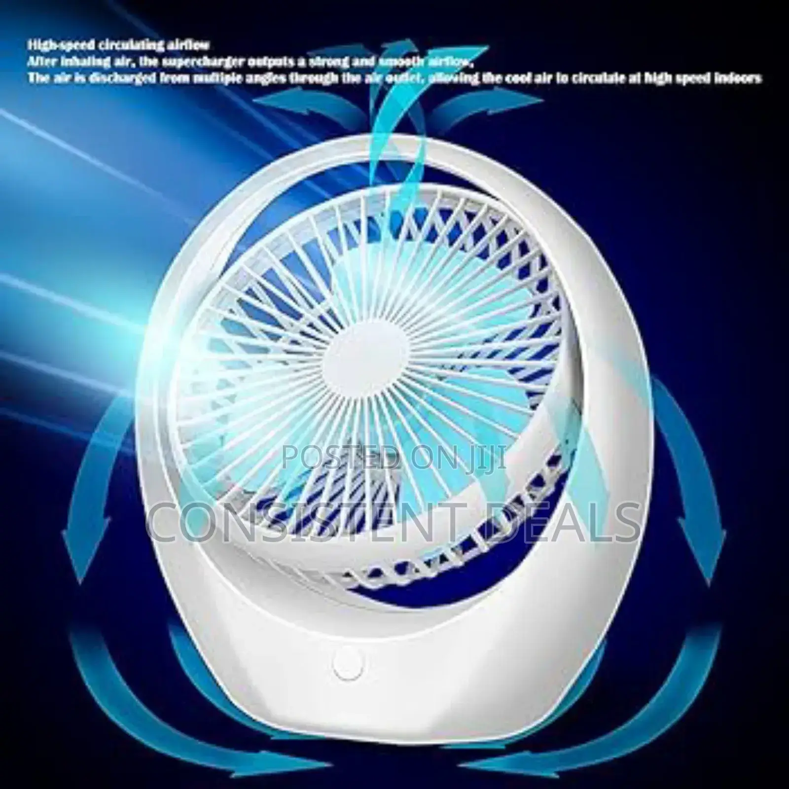 Portable Desktop Air Cooler Fan