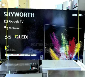 Genuine Skyworth 65inch Qled Smart Google TVS Original
