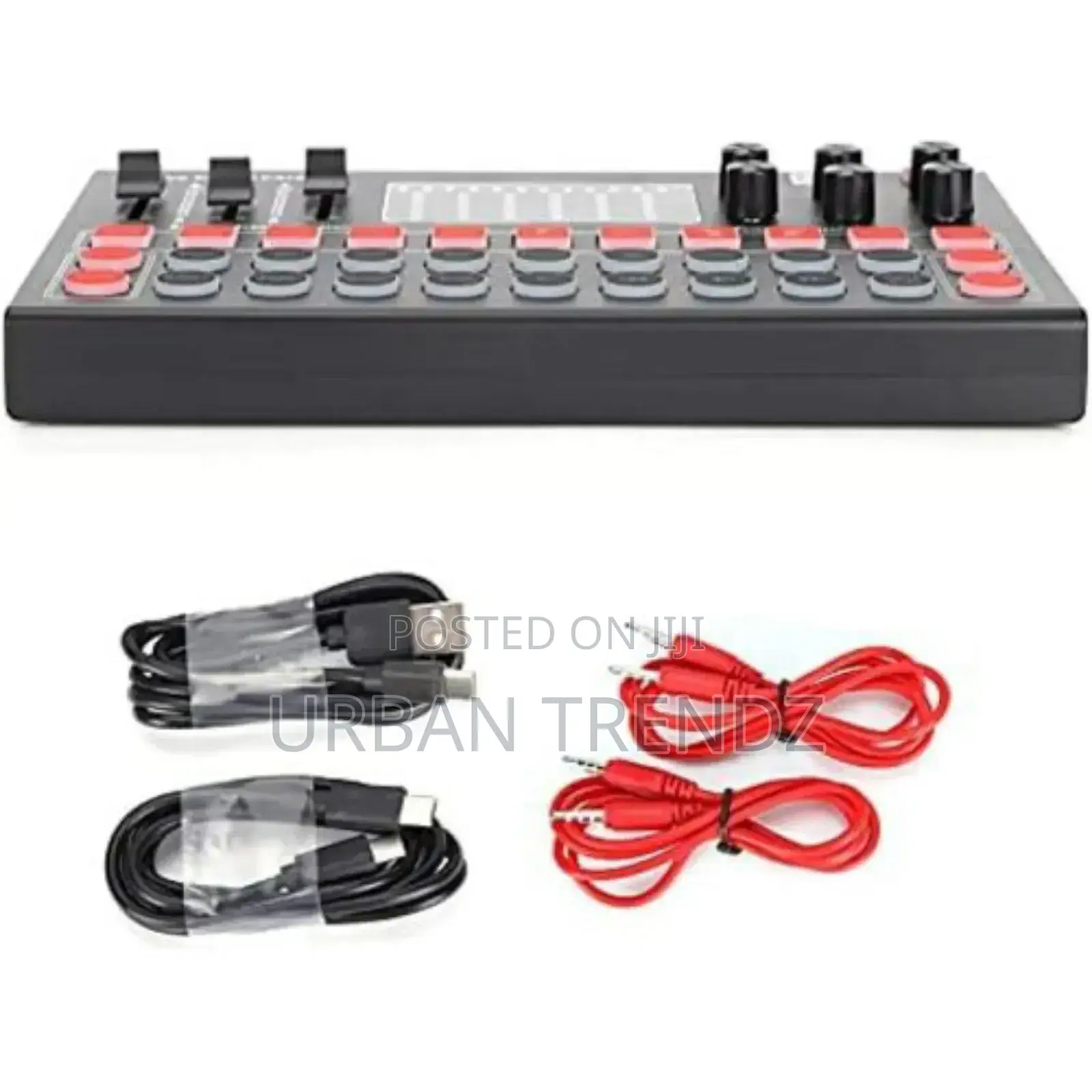 M9 Audio Interface Bluetooth Sound Card Voice Mixer External