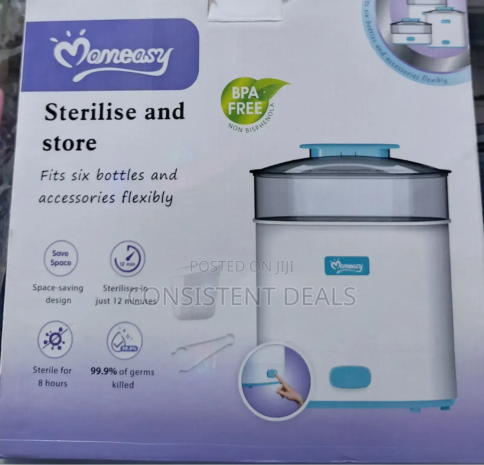 Momeasy Multipurpose Electric Steam Sterilizer