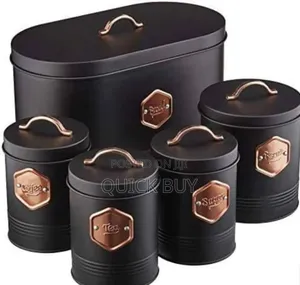 Premium Stupefying Professional Kitchen Storage Canister5pcs