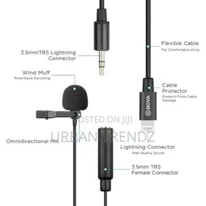 Boya BY-M2 Clip-on Usb Ios Lapel Lavalier Microphone