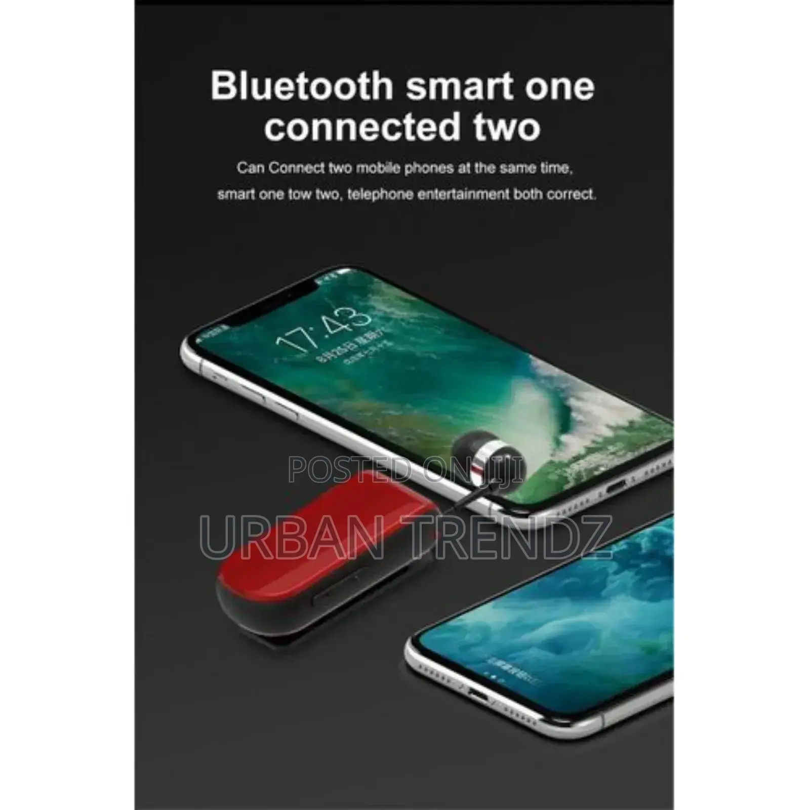 Art Wireless Stereo Clip-on Headset, Bluetooth