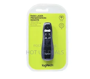 Logitech Wireless Presenter R400 With Laser Pointer - Black