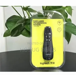 Logitech Wireless Presenter R400 With Laser Pointer - Black
