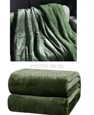 Green Fleece Blanket