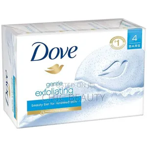 Dove Beauty Bar Soap, Gentle Exfoliating 106g