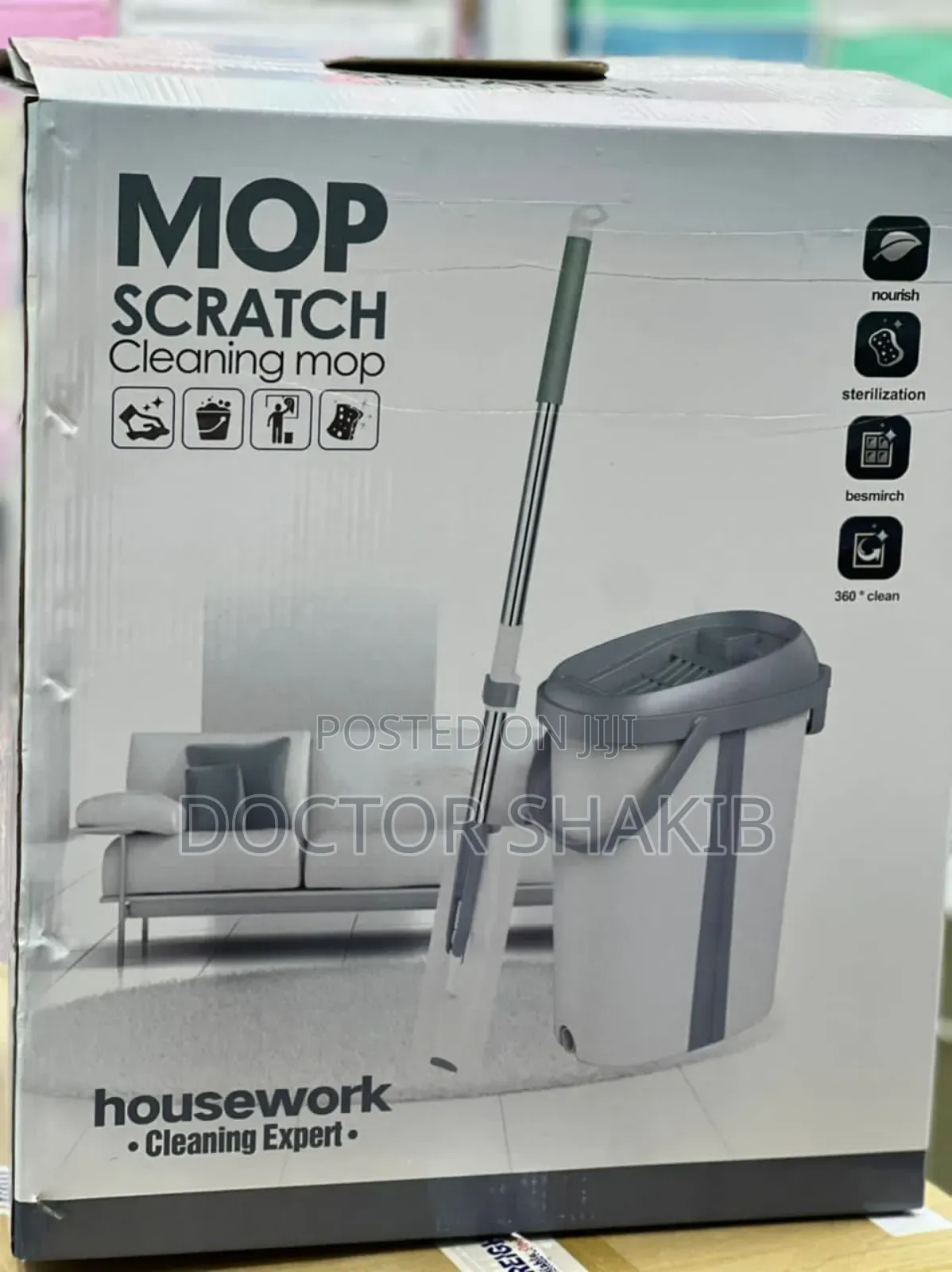 Mop Scratch Cleaning Mop