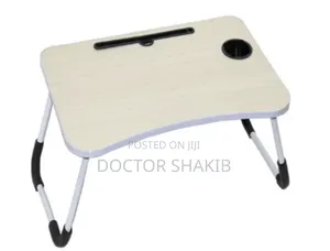 Wooden Portable Foldable Studying Working Laptop Tablet