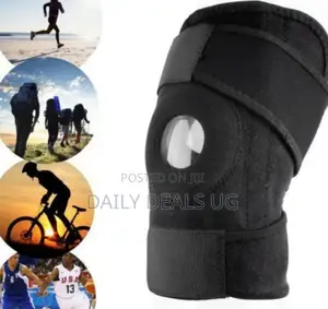Black Brand Knee Support