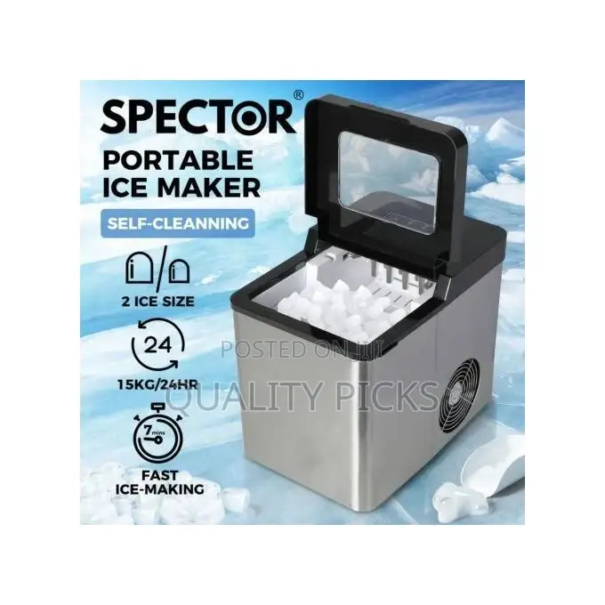 Digiwave Countertop Self Cleaning, Portable Ice Cube Maker