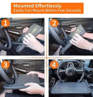 Steering Wheel Car Tray