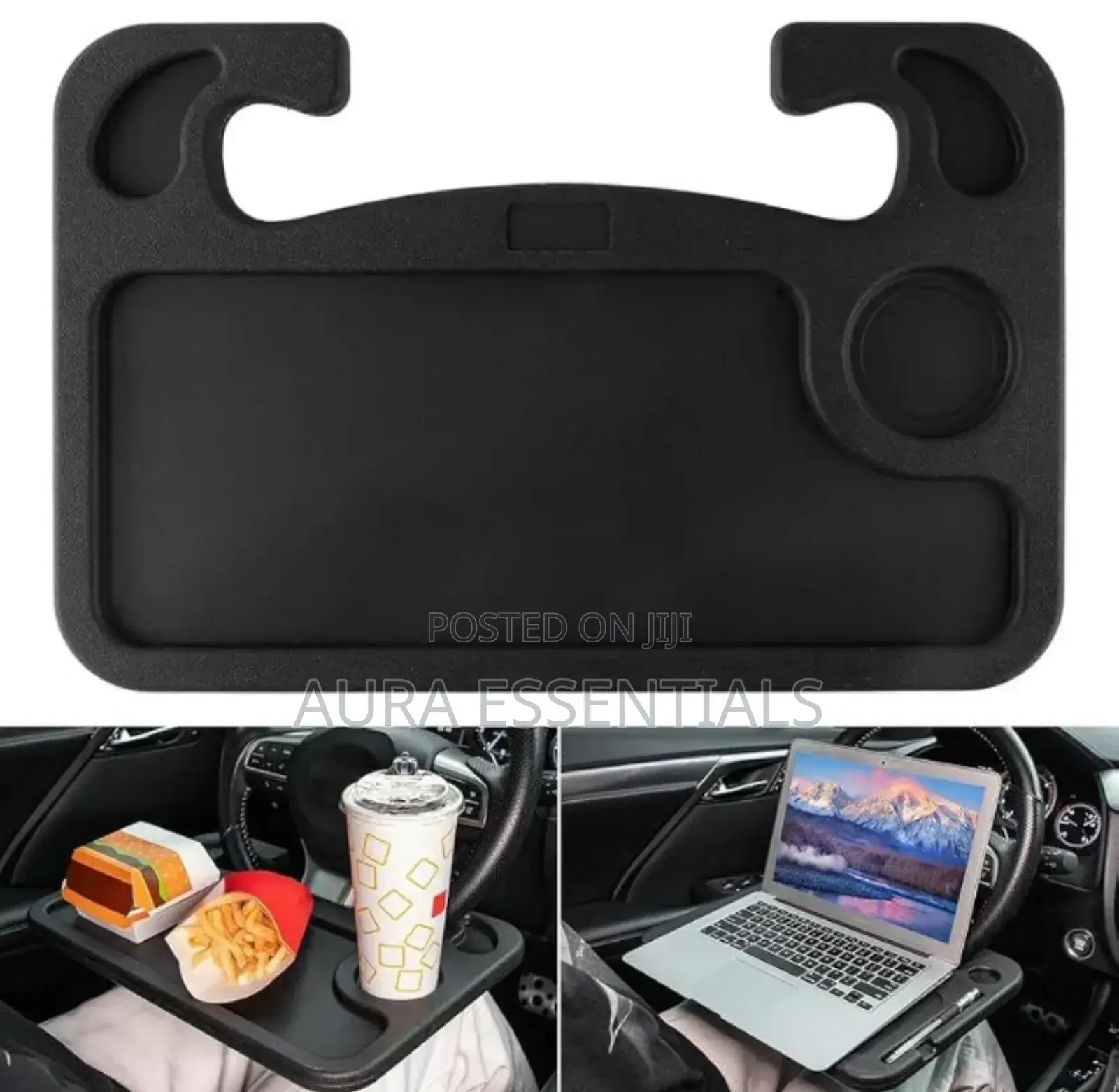 Steering Wheel Car Tray