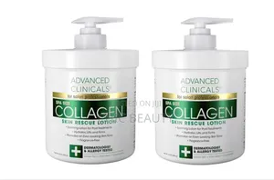 Advanced Clinicals Collagen, Skin Rescue Cream.454g