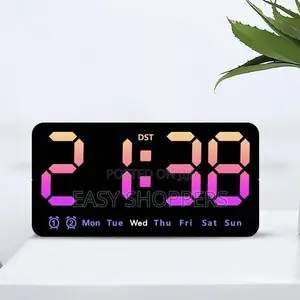 Electronic Wall Clock Temperature Date Table Clock