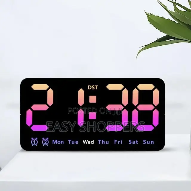 Electronic Wall Clock Temperature Date Table Clock