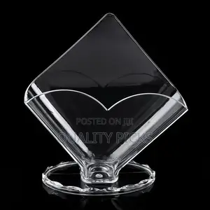 Saviet Napkin Holder Transparent Acrylic Box Storage Rack-