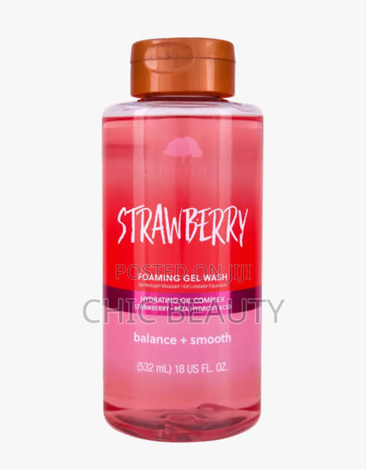 Tree Hut Foaming Shower Gel, Strawberry, (532ml)