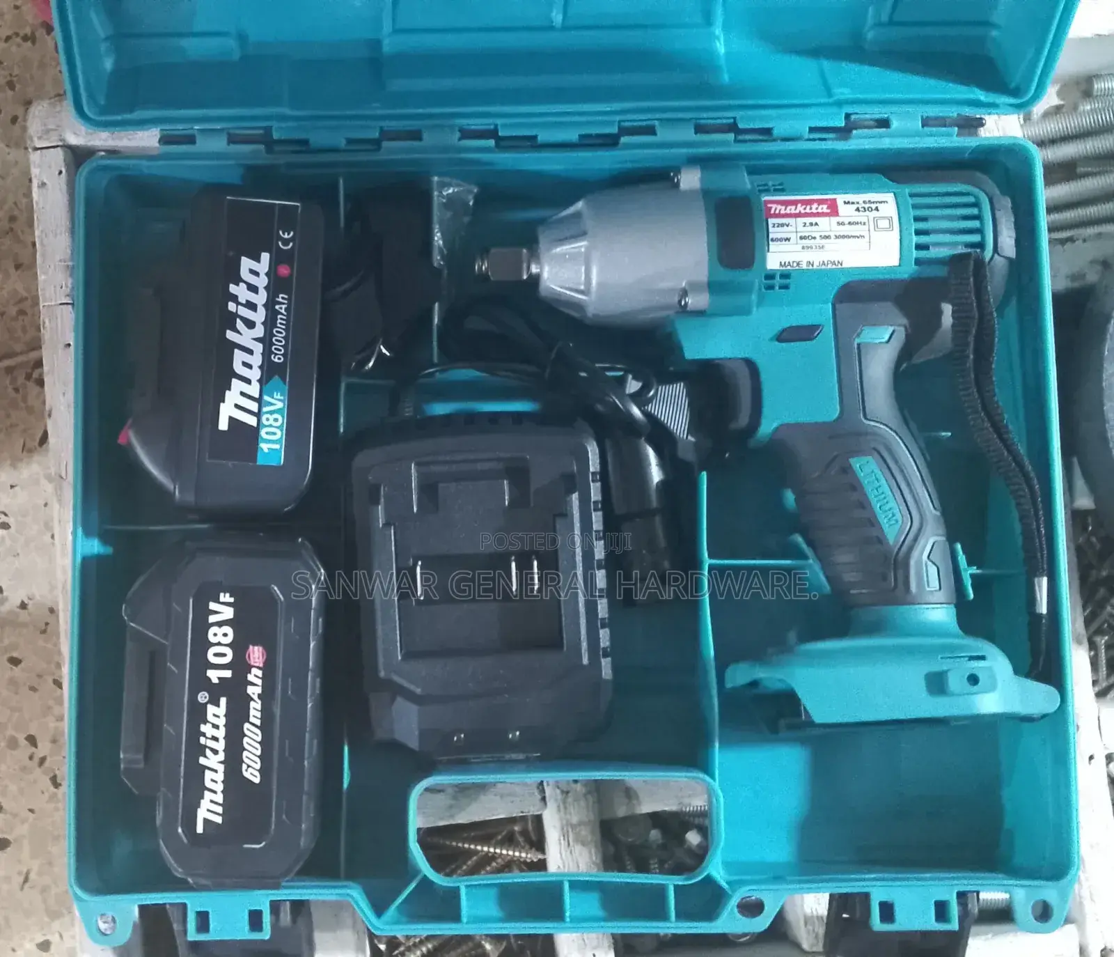 Rechargeable Impact Wrench (108V)