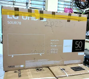 LG Crystal Clear 50 Inches Uhd Smart Tvs.
