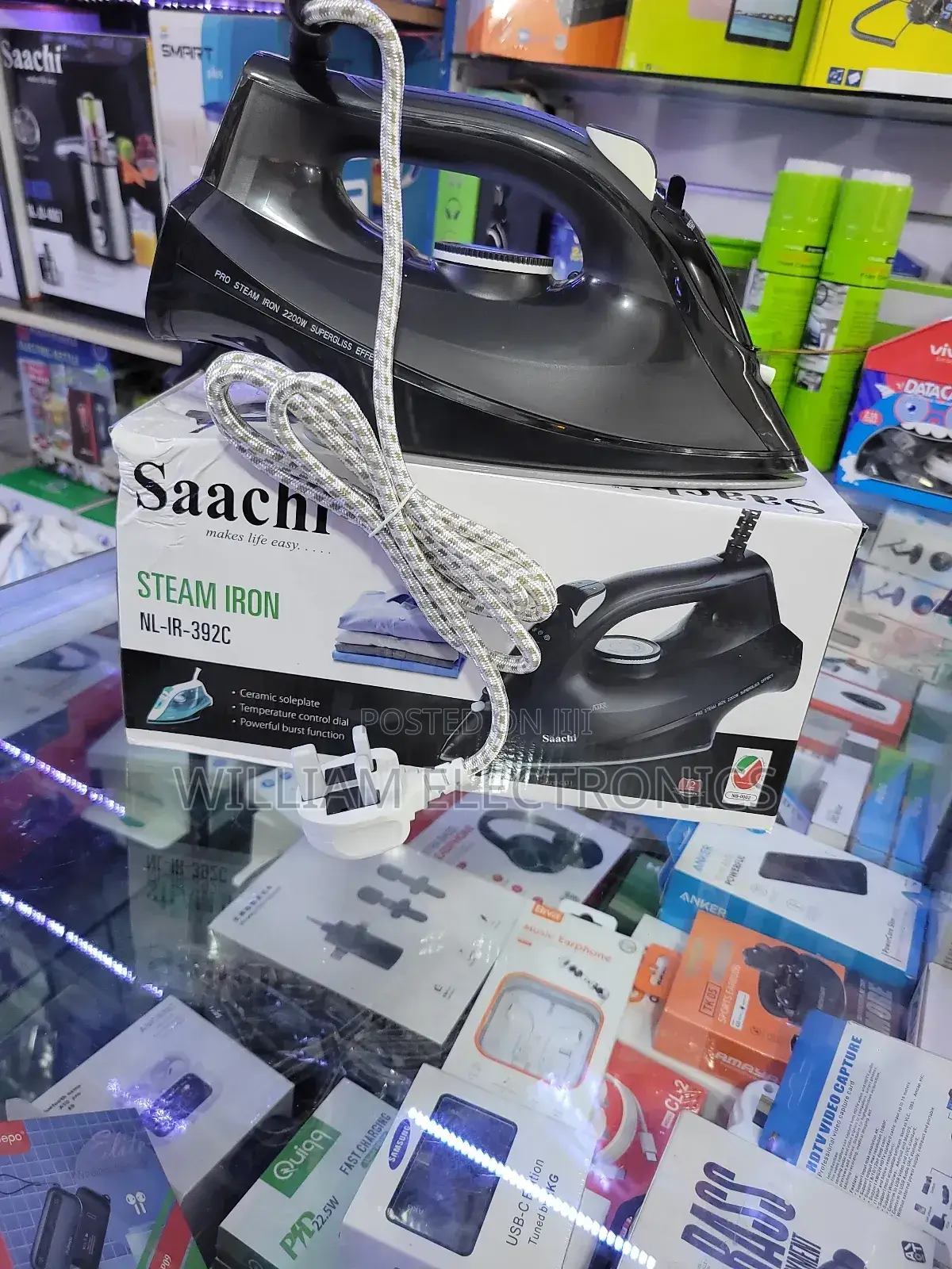 Saachi Steam Iron/Nl-Ir-392c