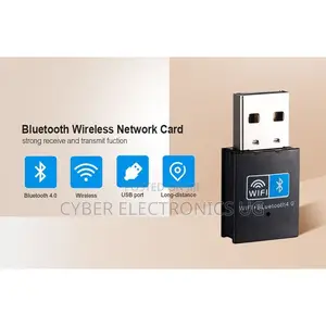 2 in 1 Wifi and Bluetooth Adapter Dongle High Speed for Pc