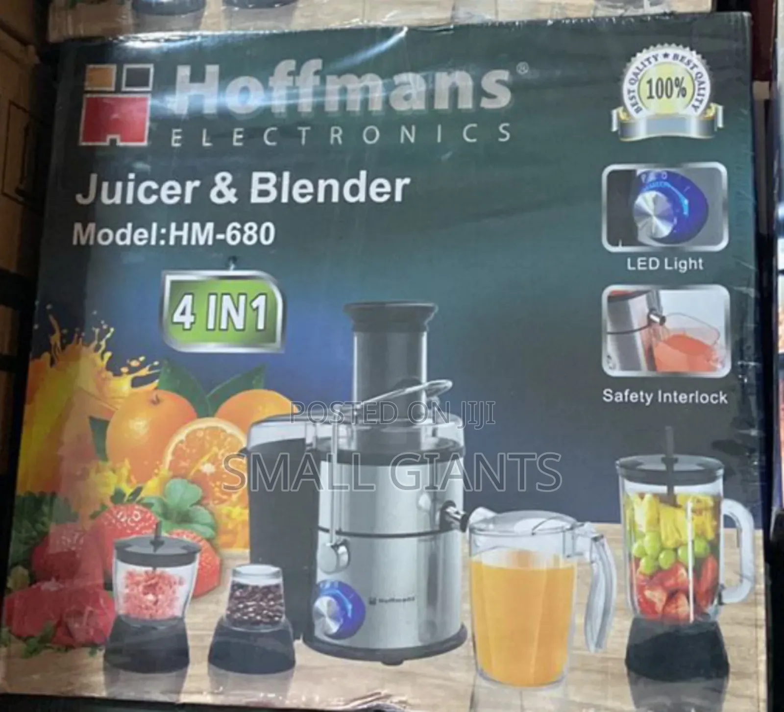 Hoffman 4 in 1 Electronic Juicer and Blender/ Extractor